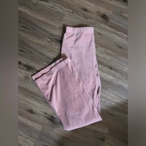 Velvet Pink Pants